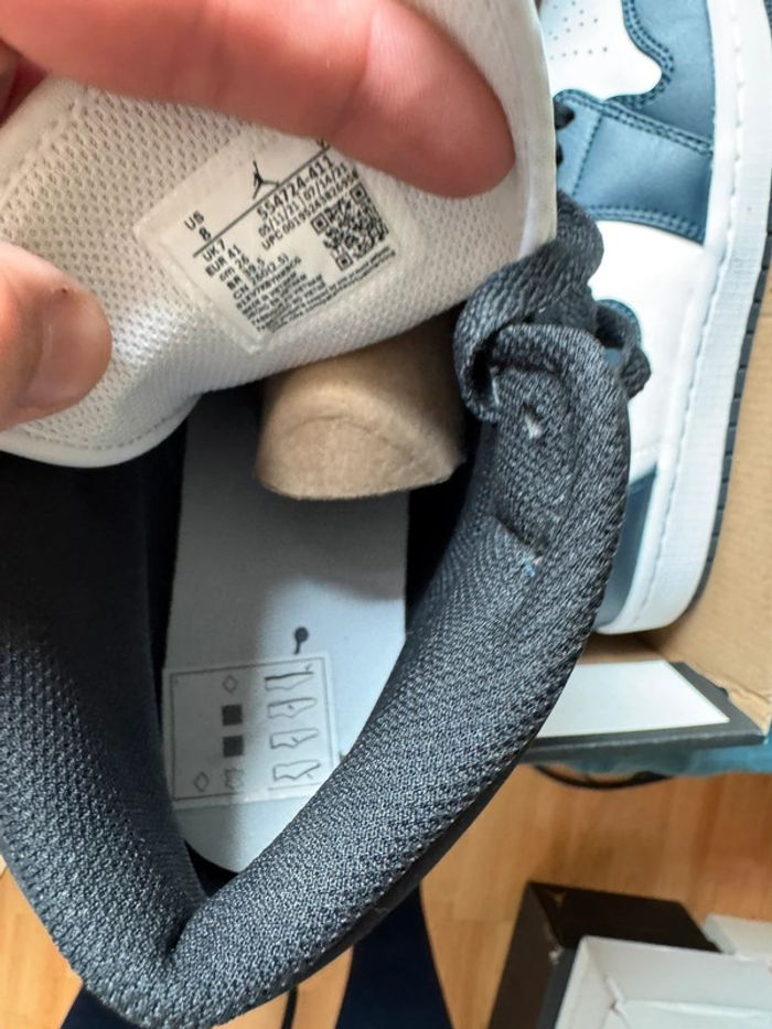 Air Jordan 1 Mid Navy / White – Taille 41 – Neuf avec boîte - photo numéro 6