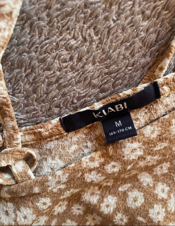 top court fleuri KIABI - taille M - style frais et féminin - photo numéro 2