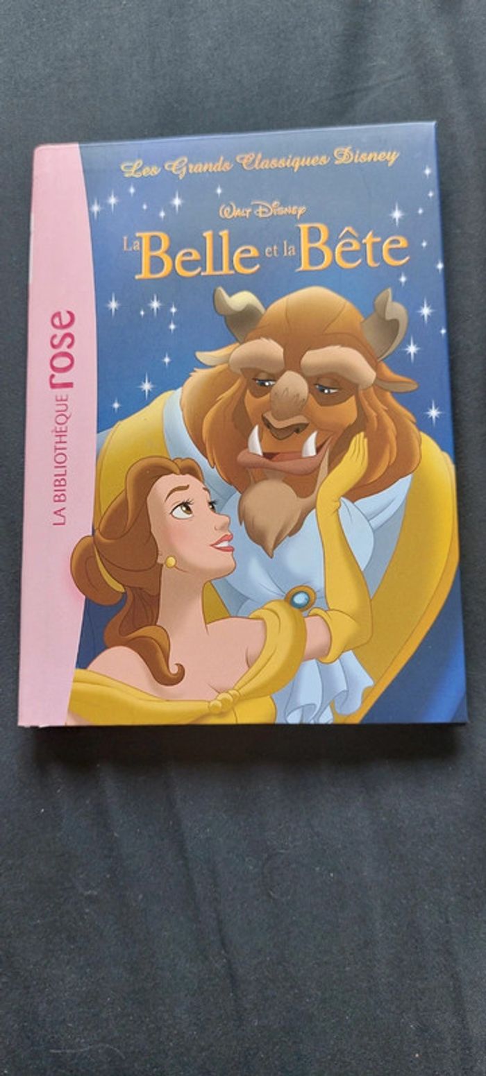 *La Belle et la Bête - La bibliothèque rose