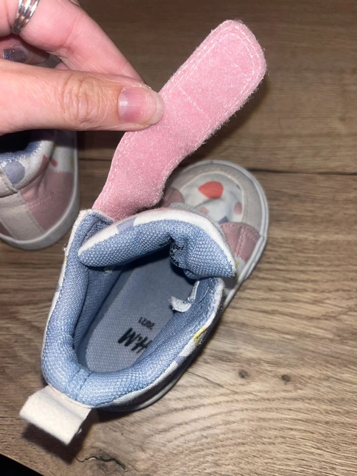 Basket montante toile comme neuve - photo numéro 7