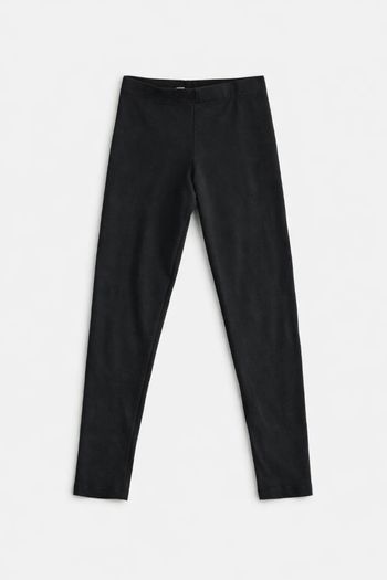 Legging noir, fille. 6 ans.