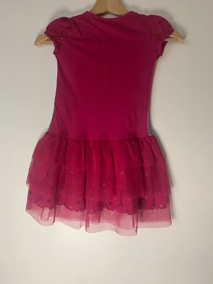 Robe d’été fille avec tulle taille 5 ans neuve (P) - photo numéro 2