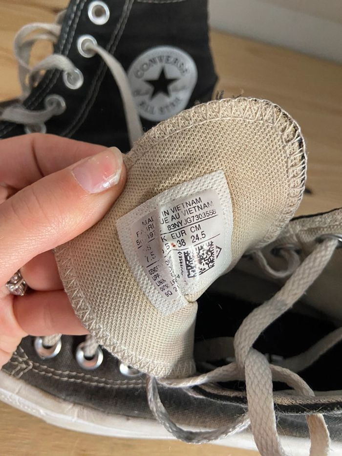 Converse noir chuck taylor - photo numéro 10