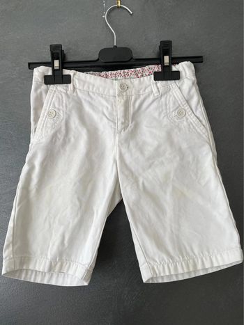 Short blanc enfant