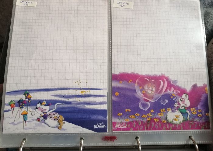 Lot(3) feuille diddl A5 à personnaliser - photo numéro 2