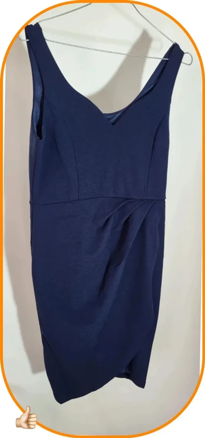 Robe élégante bleu marine – Taille M - photo numéro 4