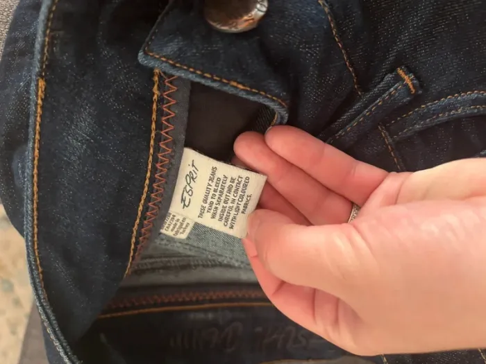 Jean foncé femme Esprit - Taille 36 - photo numéro 4