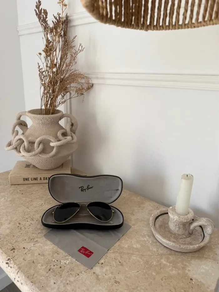 Lunettes de soleil ray ban police aviator RB3025 large métal Sonnenbrillen Sunglasses Gafas sol
