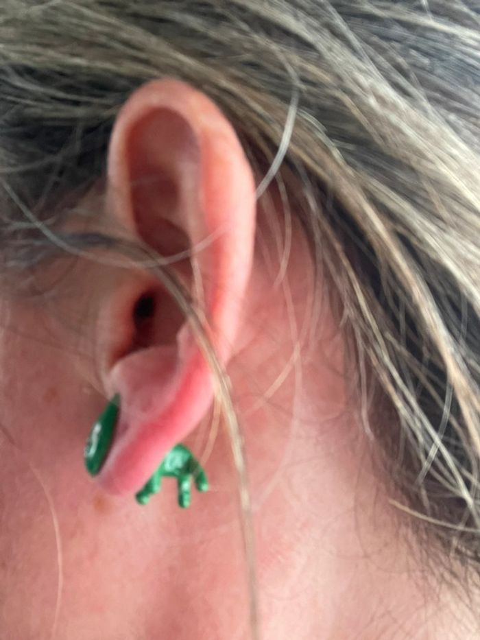 Boucle d’oreille chat - photo numéro 10