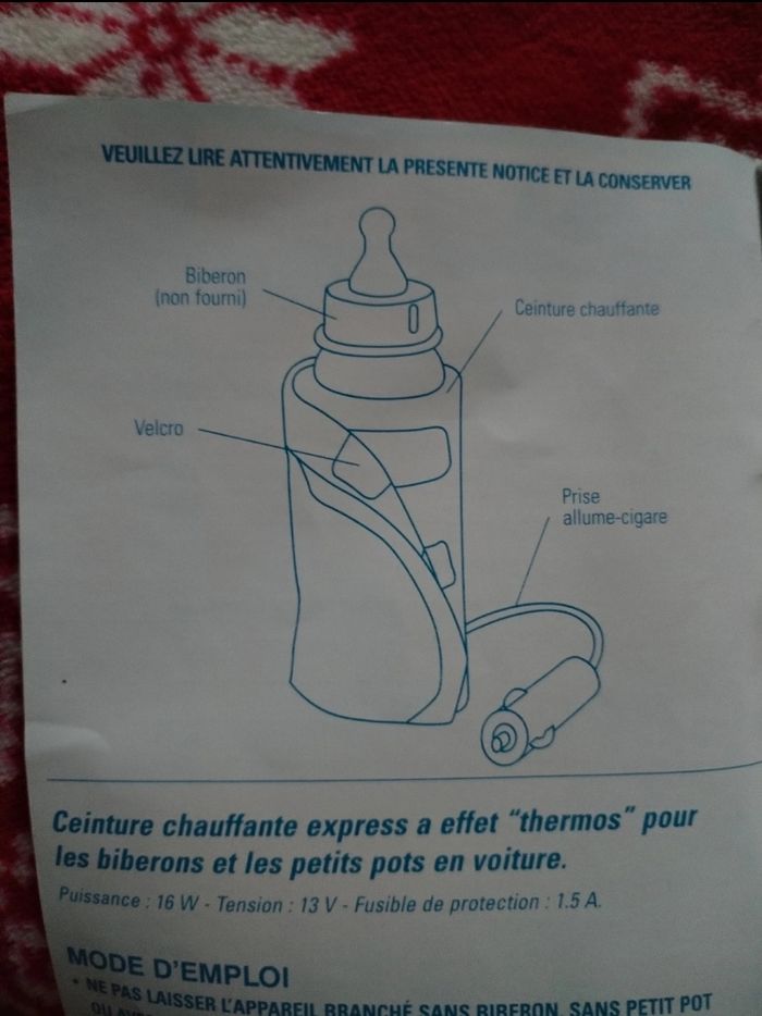 Chauffe biberon et petit pot de voyage "Beaba" neuf - photo numéro 6