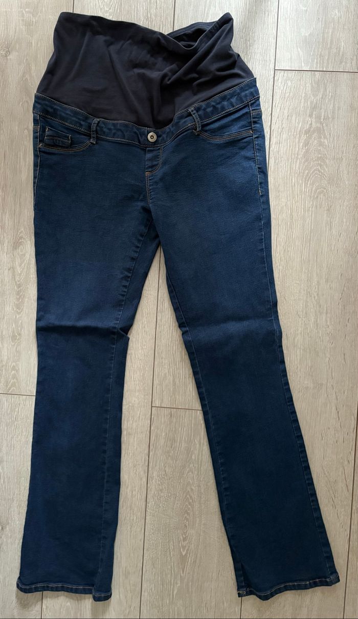 Pantalon jean de grossesse taille 38