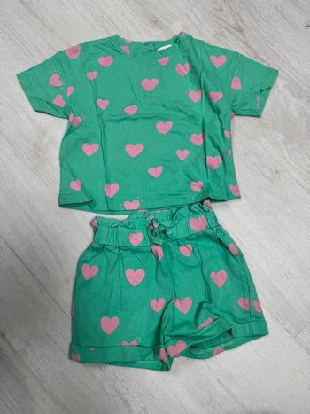 Ensemble short et tee shirt TAO 12 mois