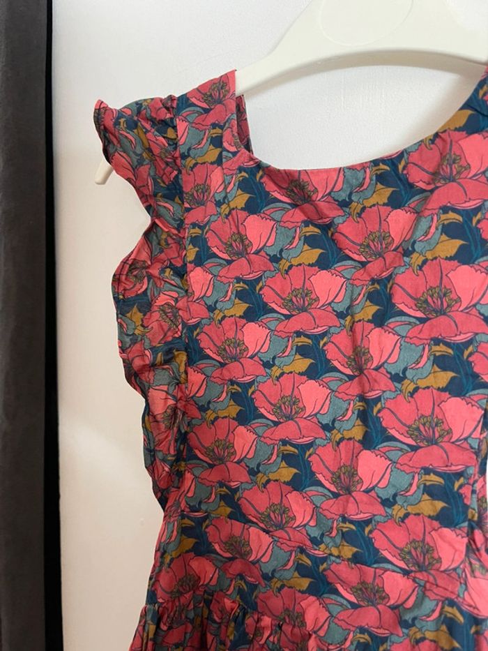 Robe tablier liberty the Family raisin - photo numéro 2