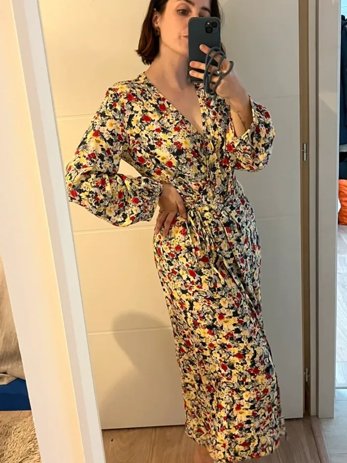 Robe légère portefeuille H&M - photo numéro 4