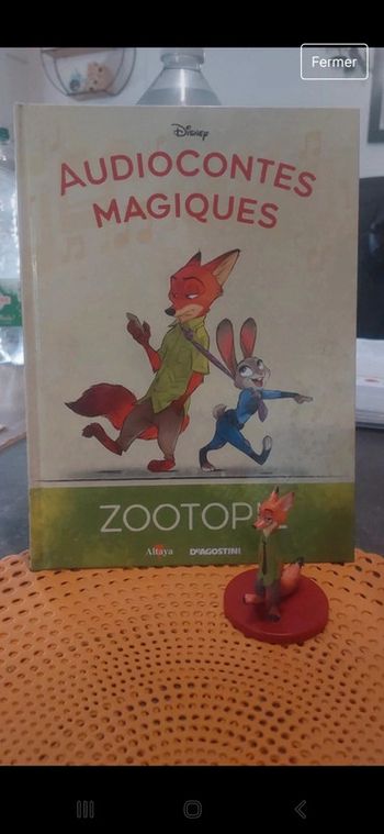 Zootopie audioconte magique disney 31 altaya