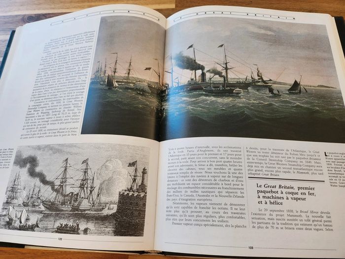 Grand livre Bateaux de toujours Larousse - photo numéro 5