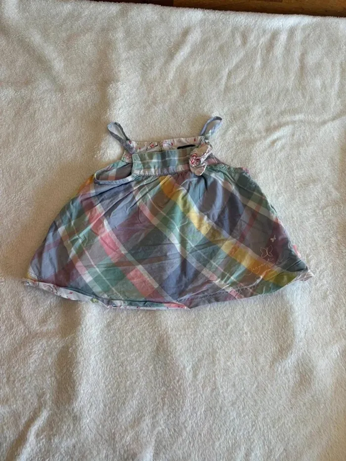 Jolie tunique bébé fille Sergent Major à carreaux pastel – 18 mois (81 cm) - photo numéro 2