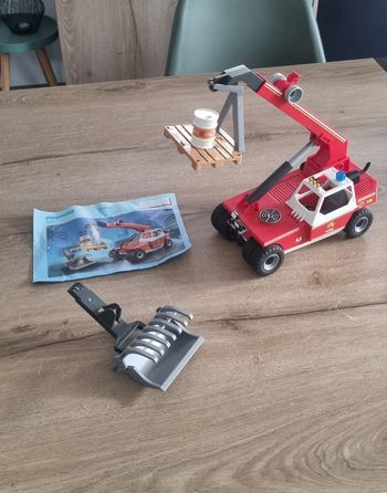Véhicule pompier télescopique Playmobil 9465