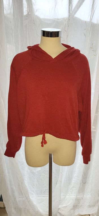 Sweat à capuche court H&M taille M