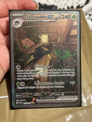 Carte Pokémon Théffroyable Ex 210/167