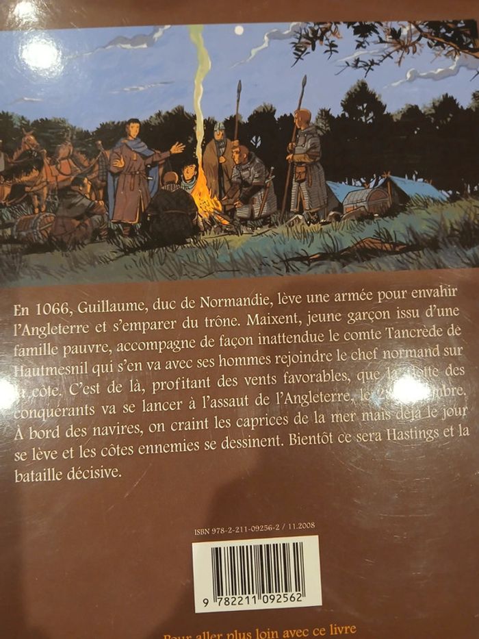 livre pour enfant "dans les pas de Guillaume le Conquérant" collection école des max - photo numéro 2