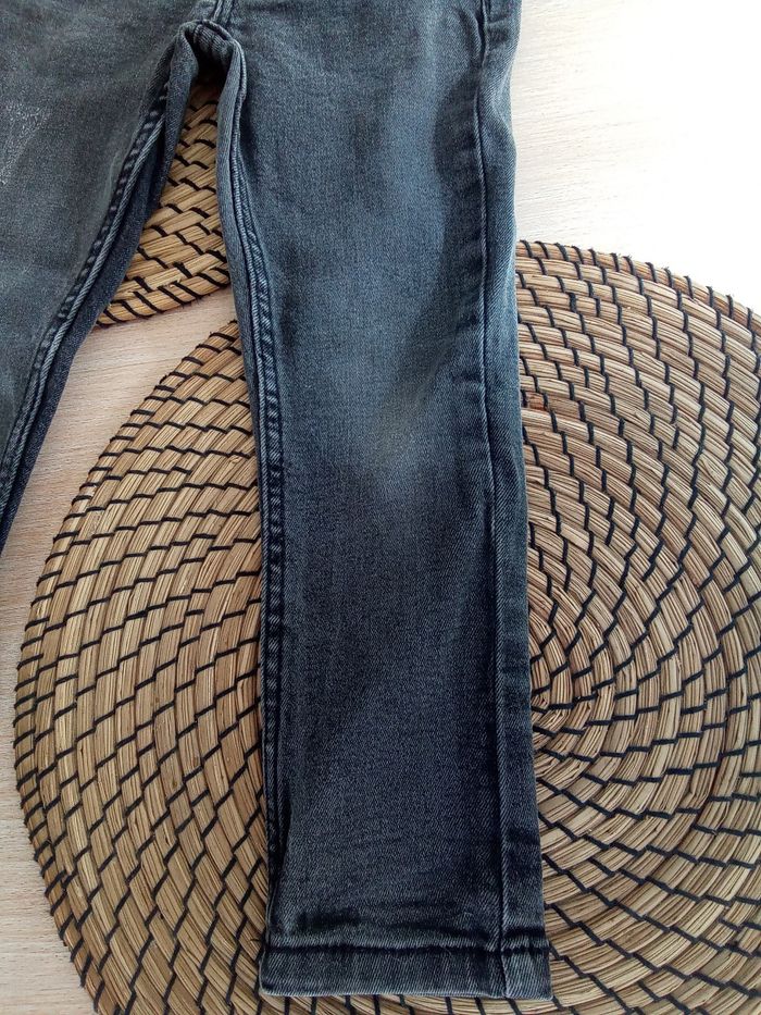 Jean gris slim TAO taille 3 ans - photo numéro 5