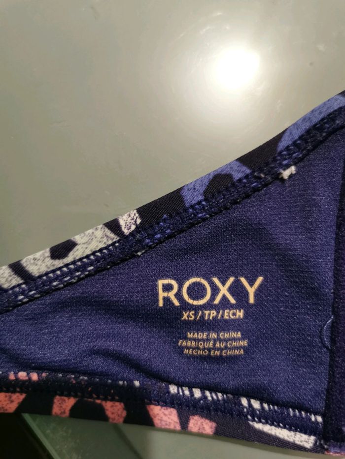 Maillot de bain 2 pièces Roxy taille XS très bon état - photo numéro 4