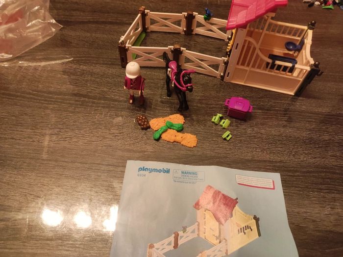 Playmobil boxe avec cavalière - photo numéro 7