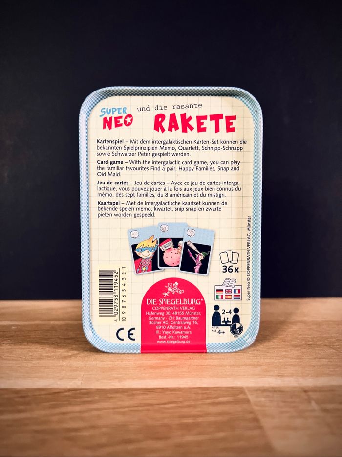Super Noé Rakete, jeu de cartes neuf - photo numéro 4