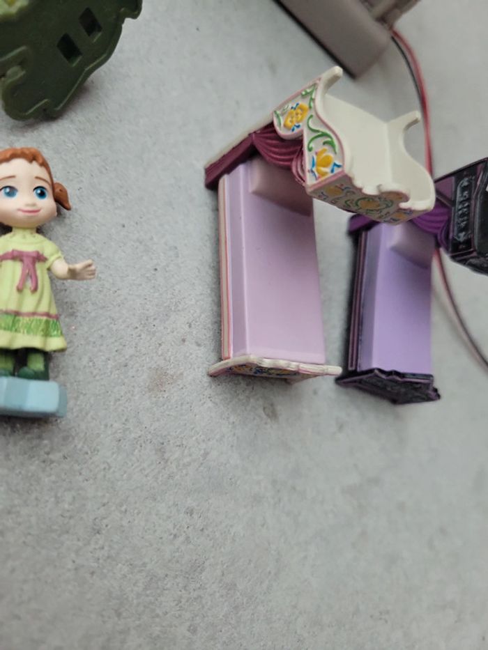 Jouet style polly pocket mais disney reine des neige animator collection - photo numéro 5