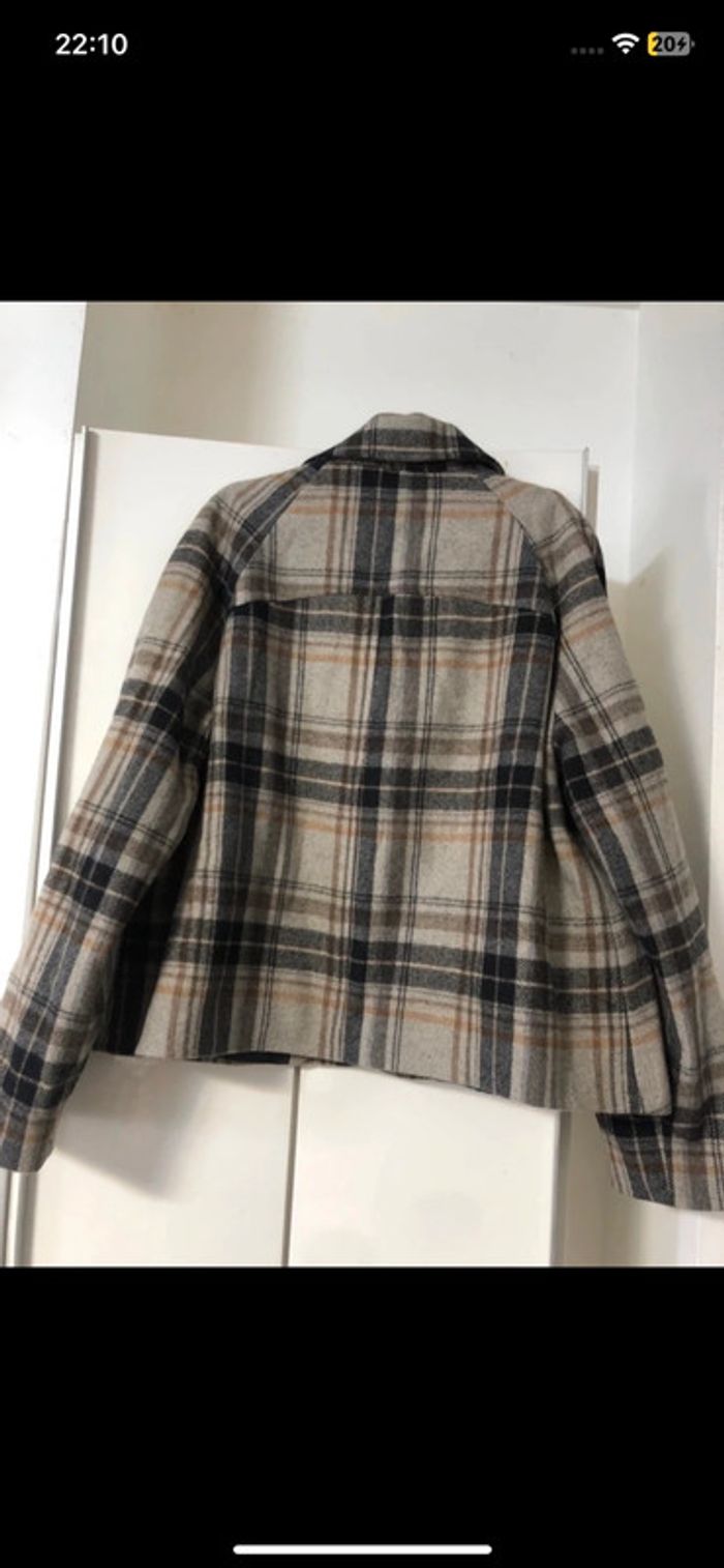 Manteau de laine / duffle-coat. Taille L - photo numéro 5