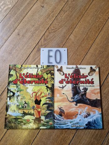 Lot de 2 bd l élixir d éternité tome 1 et 3 en eo