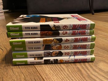 Lot 6 tomes mangas Bleach Tomes 1 à 6