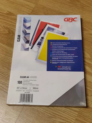 Couverture transparente