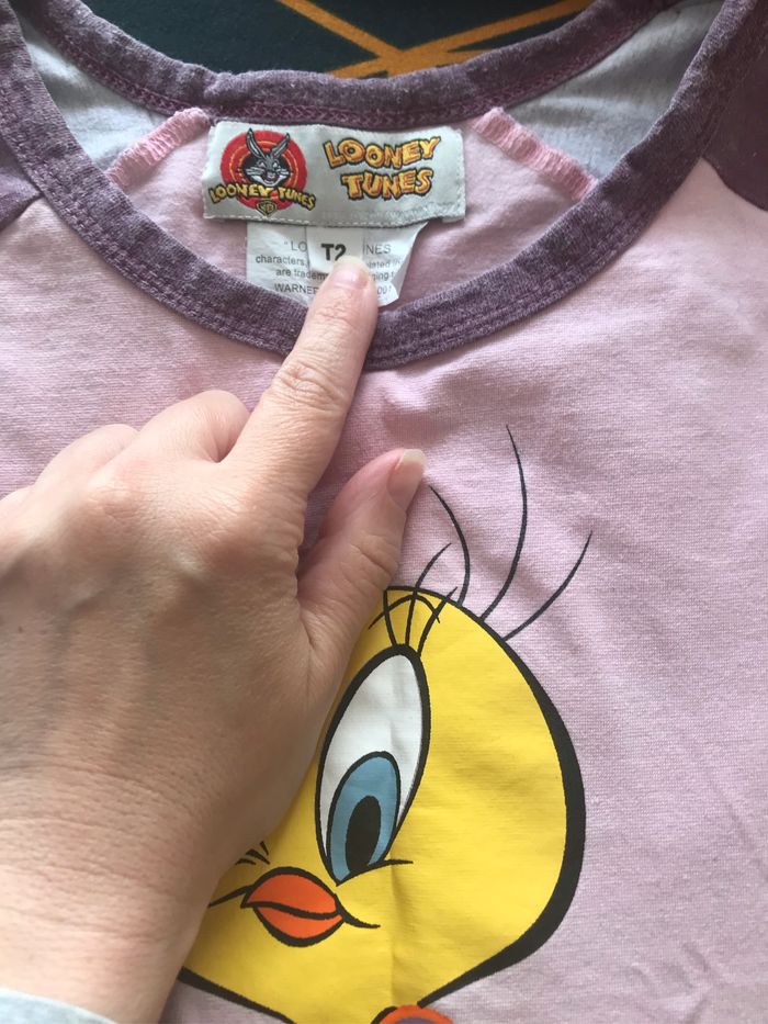 tee shirt titi fille - photo numéro 2