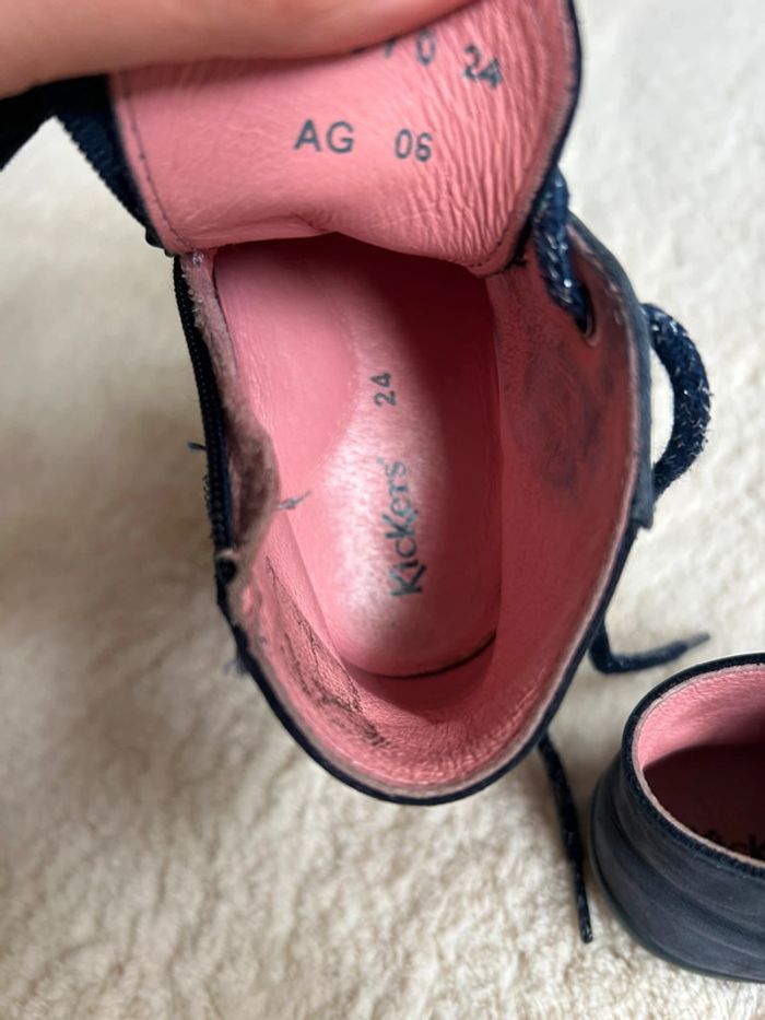 Chaussures / bouillons Kickers fille 24 - photo numéro 6