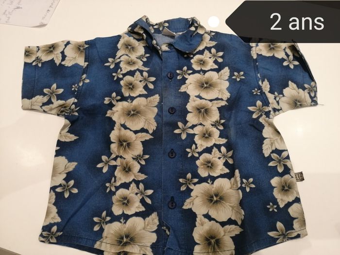 Chemise 2 ans