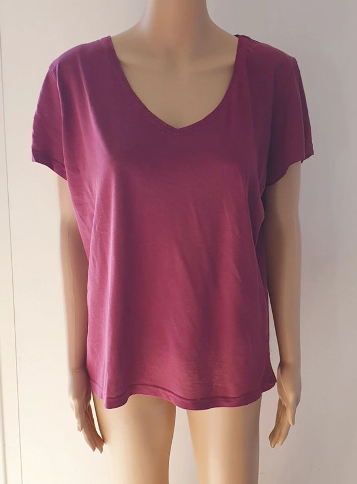 💜 Tee-shirt MC 50/52 6XL Tissaia #emyfleury_52femme