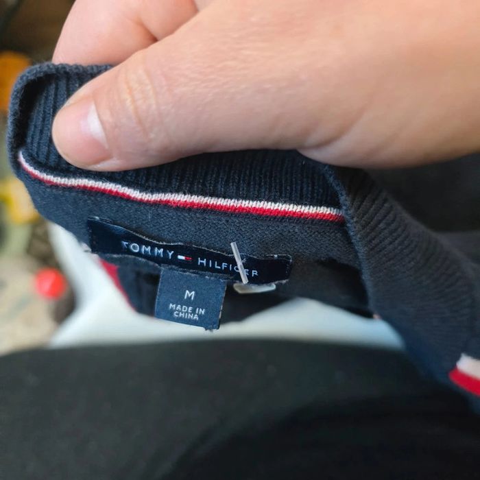 Pull Col v tommy hilfiger - photo numéro 5