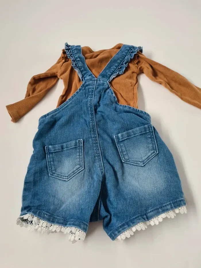 Ensemble salopette short 18mois - photo numéro 6