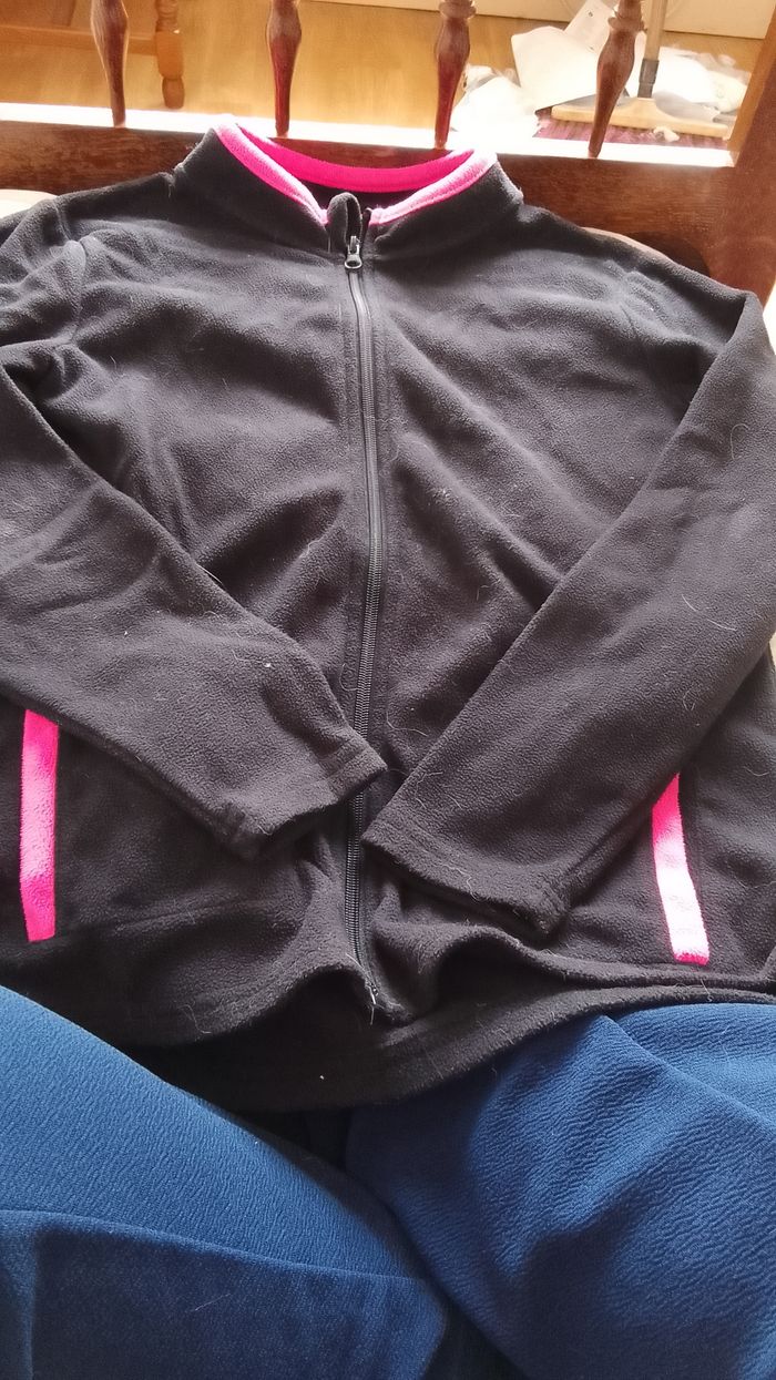 Pull gilet polaire fille taile 14 ans