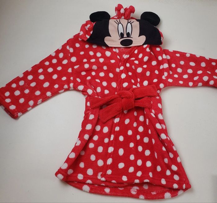 Peignoir Minnie Disney taille 3 ans