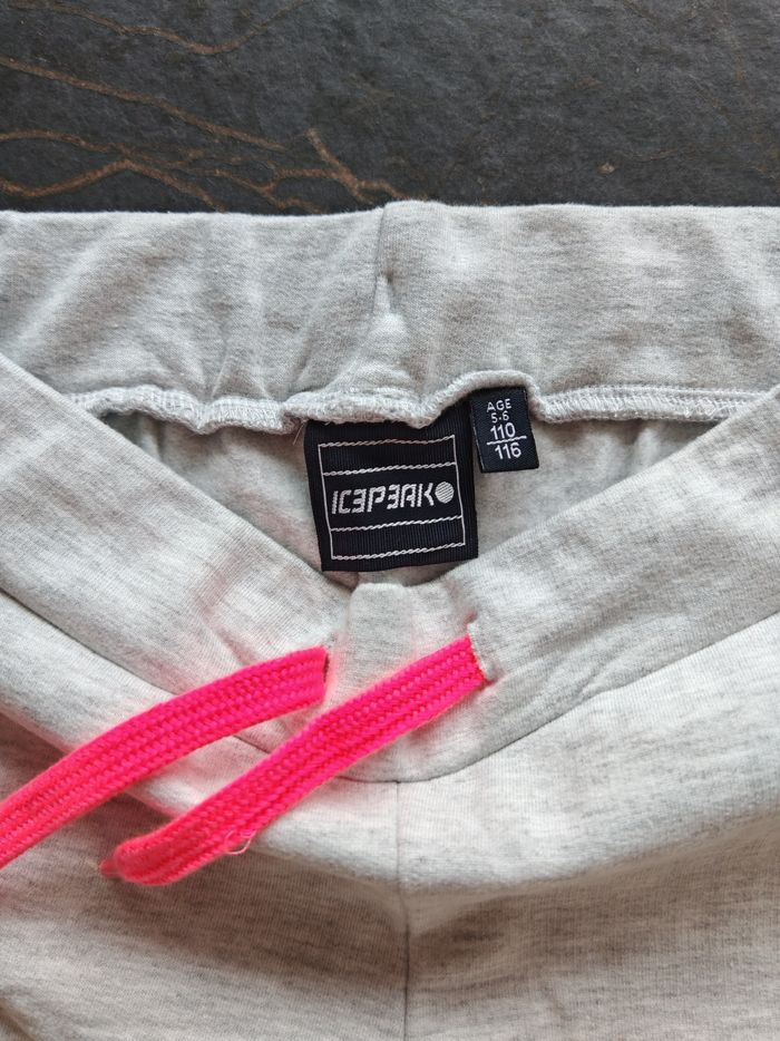 Jogging gris et rose Icepeak 5-6 ans - photo numéro 7