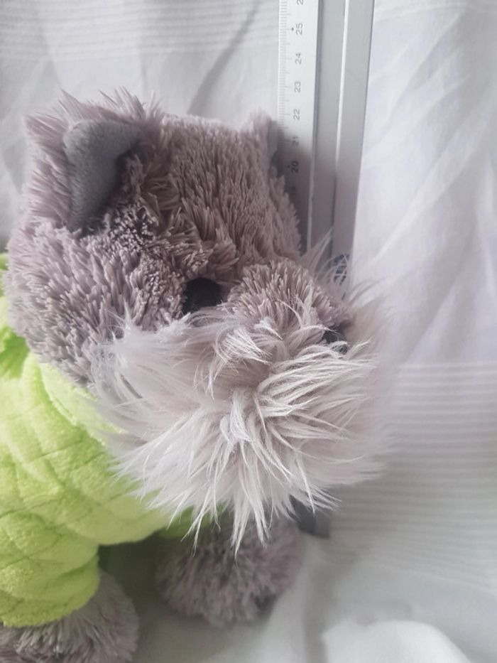 Peluche chien Gipsy avec lanières transport - photo numéro 3