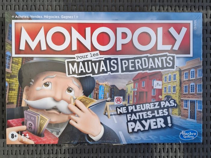 Monopoly Mauvais Perdants Neuf