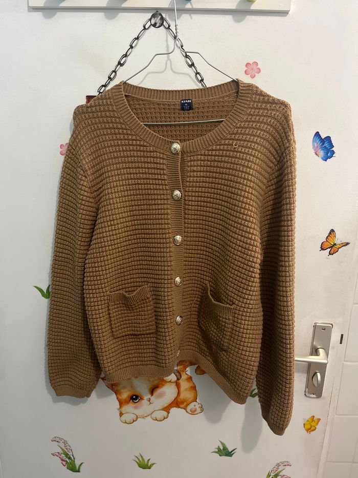 Gilet manches longues femme