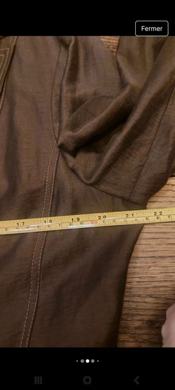 Blazer elegant Apanage lin et viscose be/fr 46 - photo numéro 12