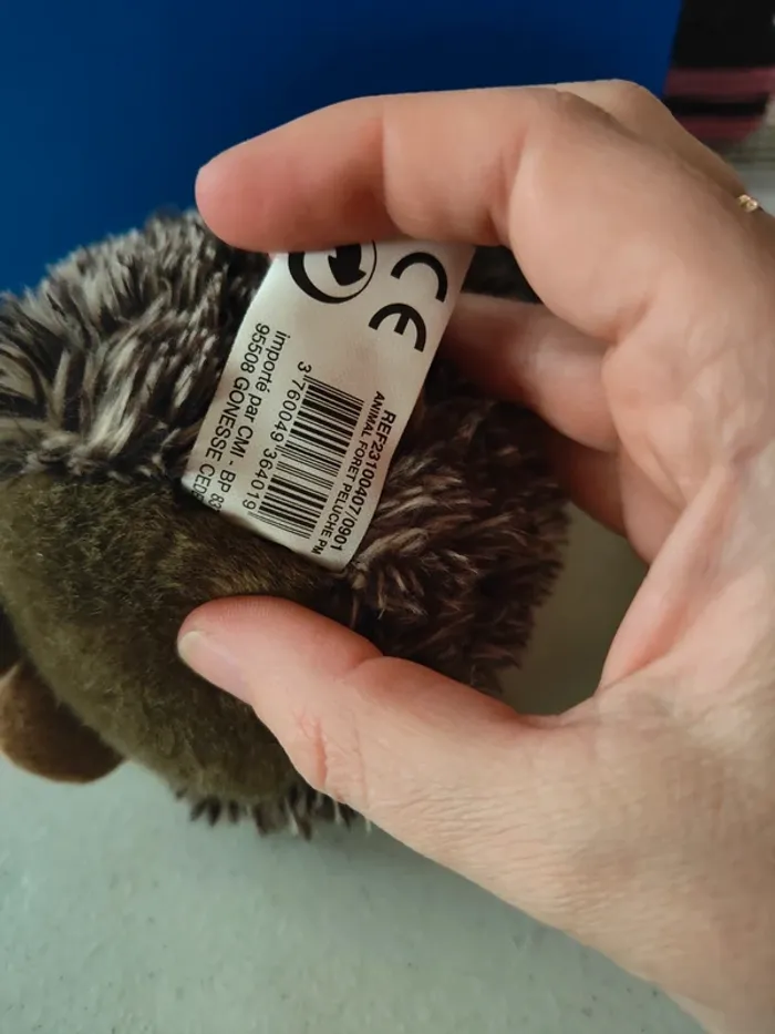 Peluche hérisson - photo numéro 5