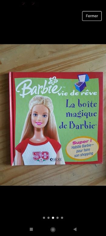 Livre barbie vie de rêve