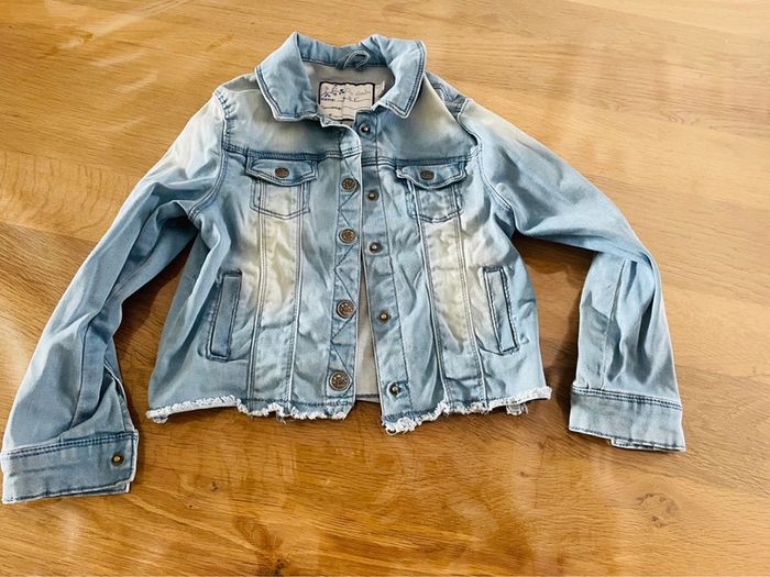 Veste en jean clair 6 ans orchestra - photo numéro 3